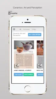 ceramics: art and perception iphone screenshot 1