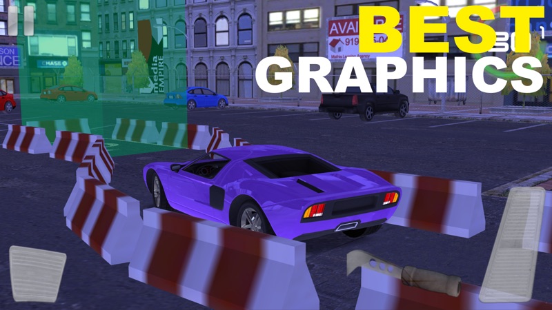 Conducción Estacionamiento Auto Deporte screenshot 2