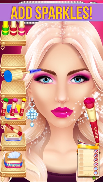 Make Up Makeover Salon Party Screenshot