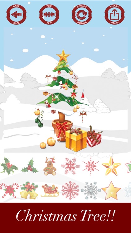 Decorate and create Christmas tree with stickers screenshot-3
