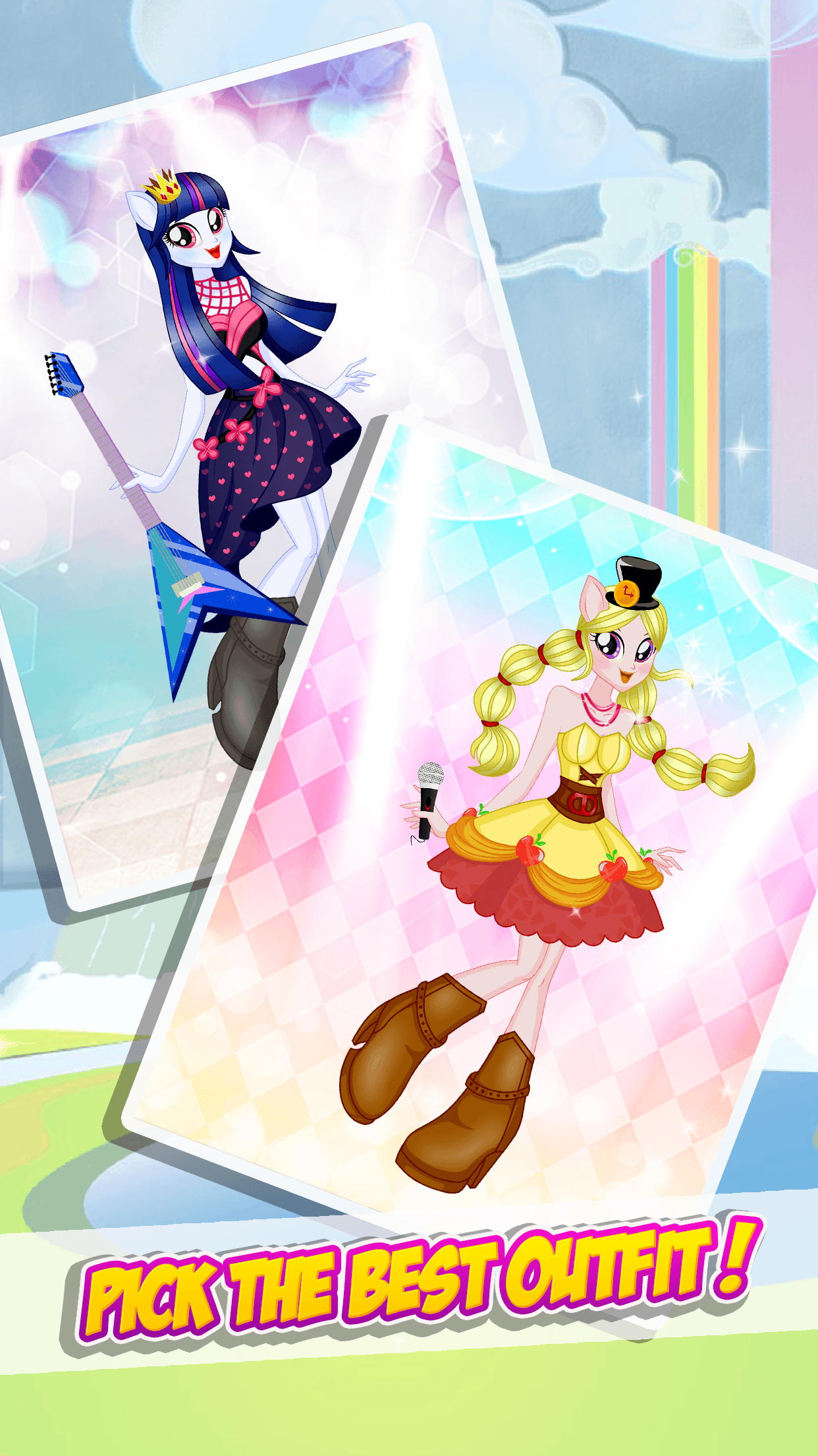 Pony Rainbow Friendship Dress Up Games screenshot 3