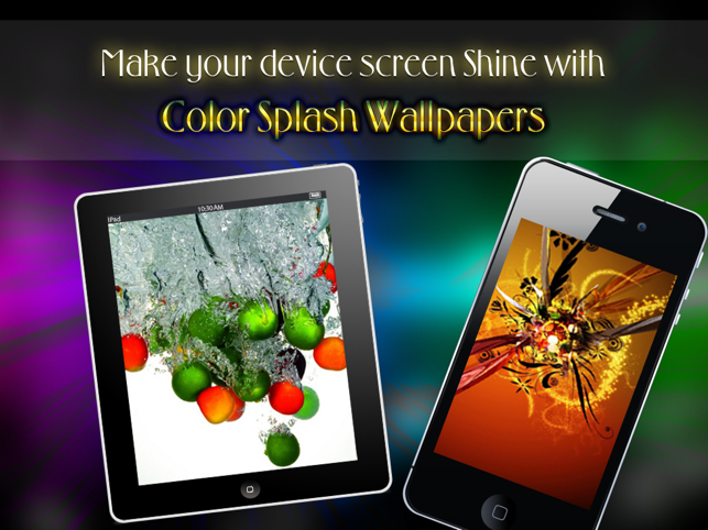 ‎Color Splash Wallpapers √ Screenshot