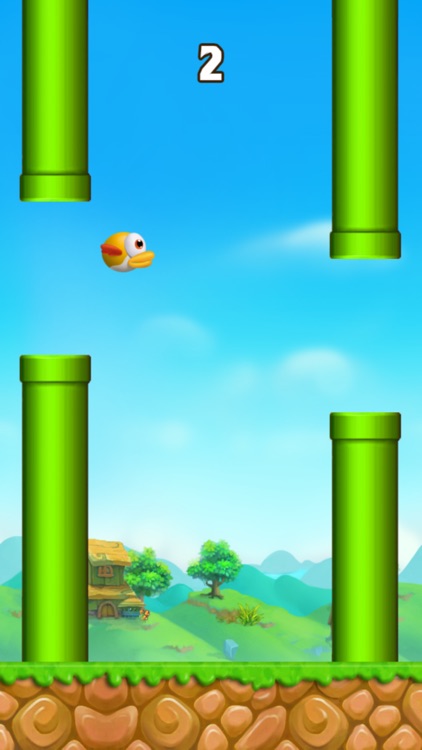 Super Flappy Adventure : Flying Bird Game