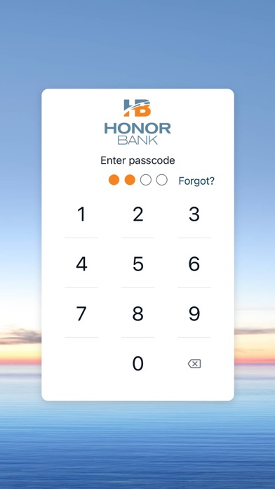 Honor Bank Screenshot