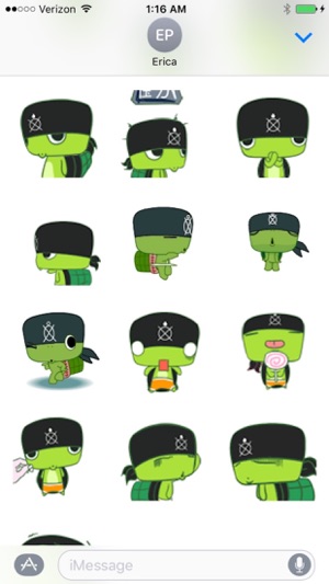 Green Turtle Emojis(圖3)-速報App