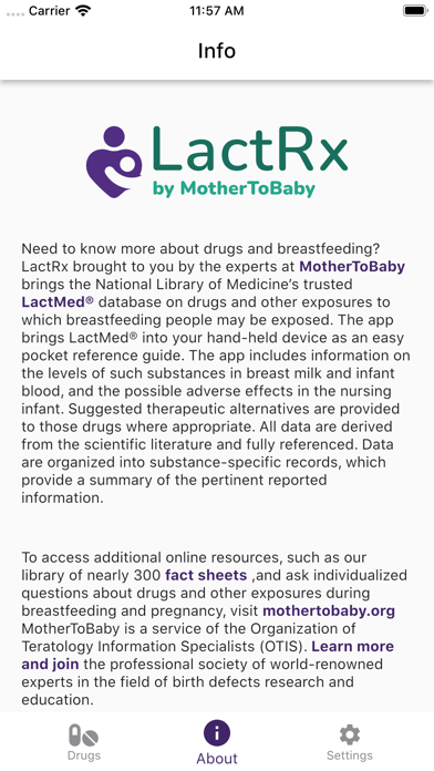 LactRx Screenshot