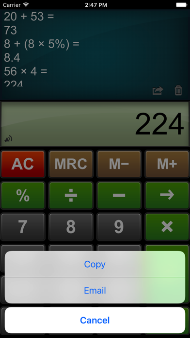 Calculator Easy HD Screenshot