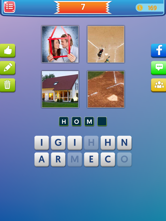 Screenshot #4 pour Pics to Word Puzzle-4 Pics Guess What's the 1 Word