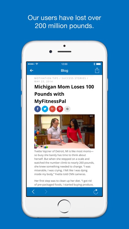 Calorie Counter & Diet Tracker by MyFitnessPal screenshot-4