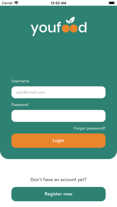 YouFood App Screenshot