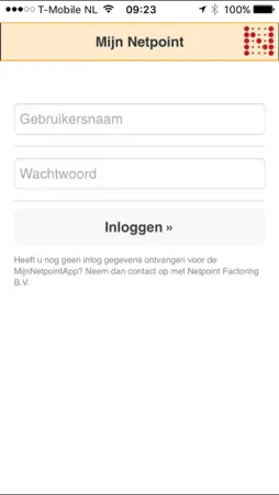 mijnNetpoint screenshot 1