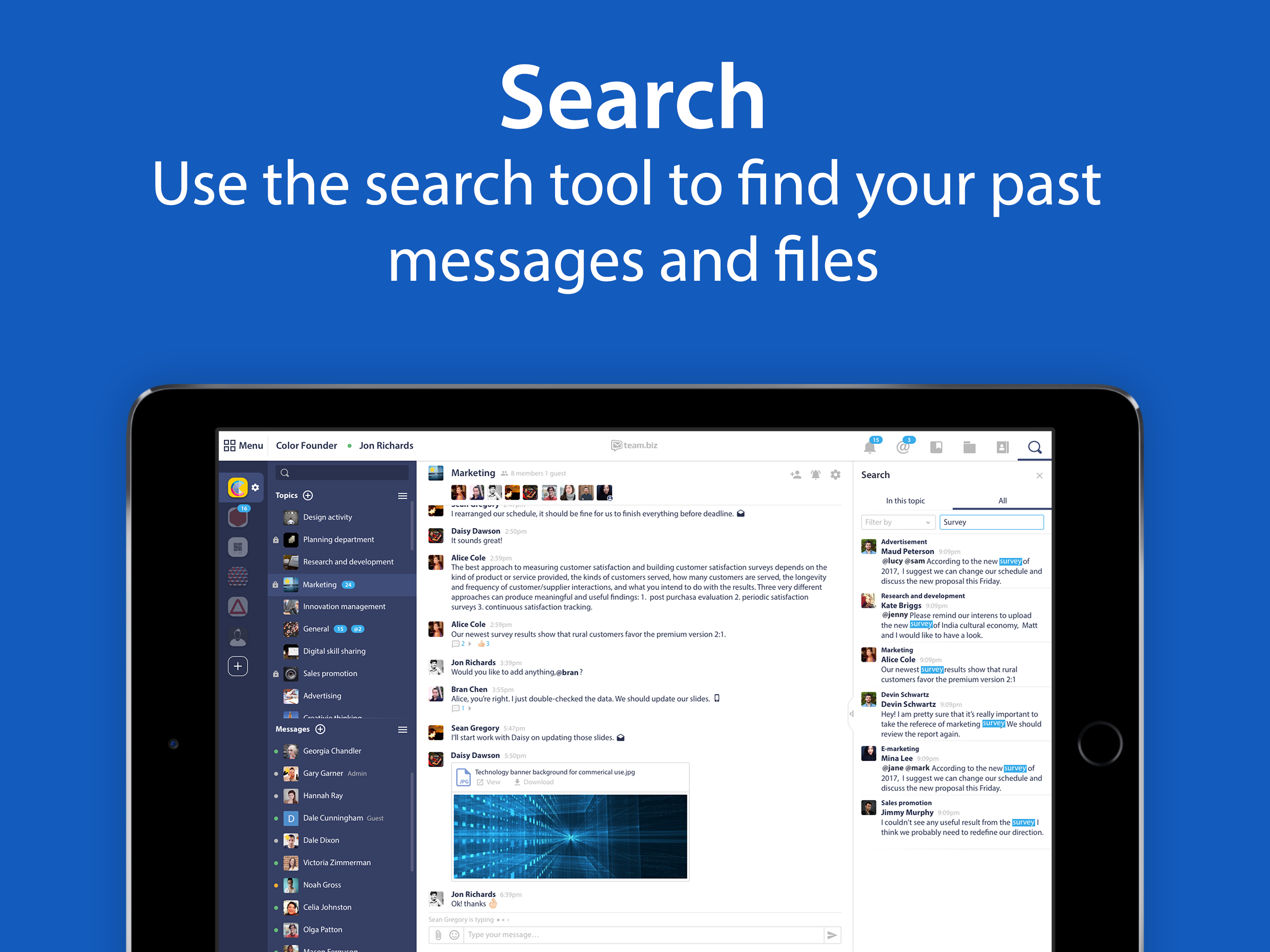 Team.biz - Business Messaging screenshot 9