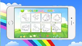 Game screenshot Animals Pony Dinosaurs Princess Coloring Games apk