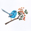 Watercolor Cute Birds Stickers icon