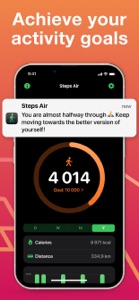 Steps Air: Step & Walk Tracker screenshot #4 for iPhone