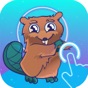 Space Beaver: Fast reaction game with gesture app download