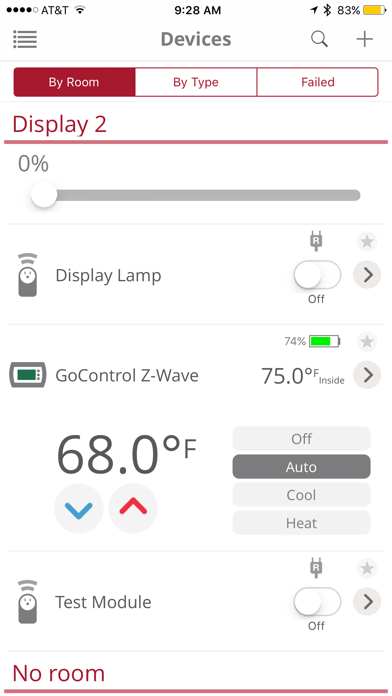 Screenshot #2 pour NuTone Smart Home Series