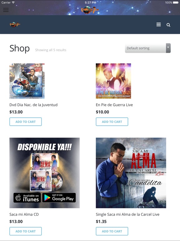 Candelita7 Oficial iPad screenshot 2 - Lifestyle app