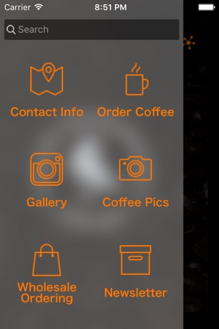 Black Raven Brand Coffee screenshot 2
