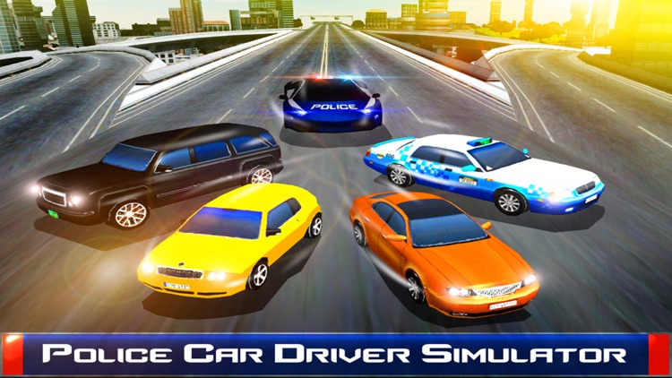 Police Car Driver - 3D Simulator screenshot-0