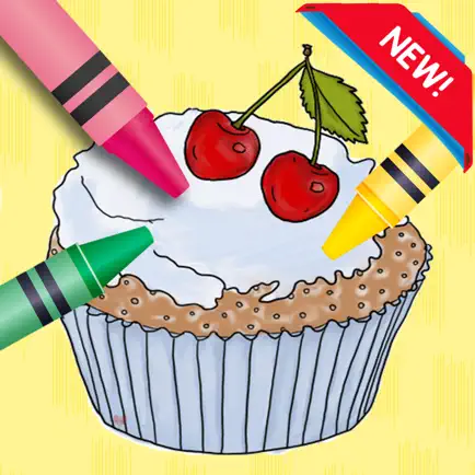 Color Me: Пекарня Cup cake Maker Pop Kids Coloring Читы