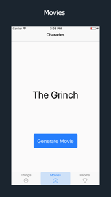 Charades Word Generator screenshot