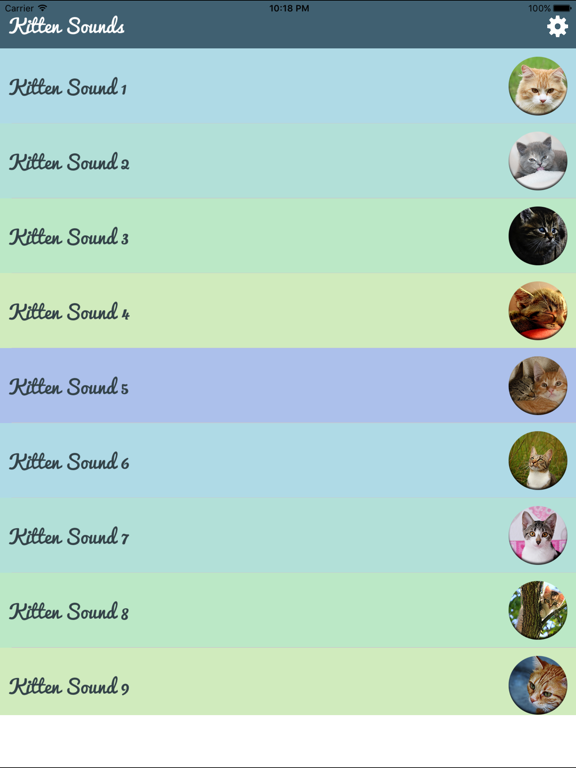 Screenshot #4 pour Kitten Sounds – Cat Meow Sound