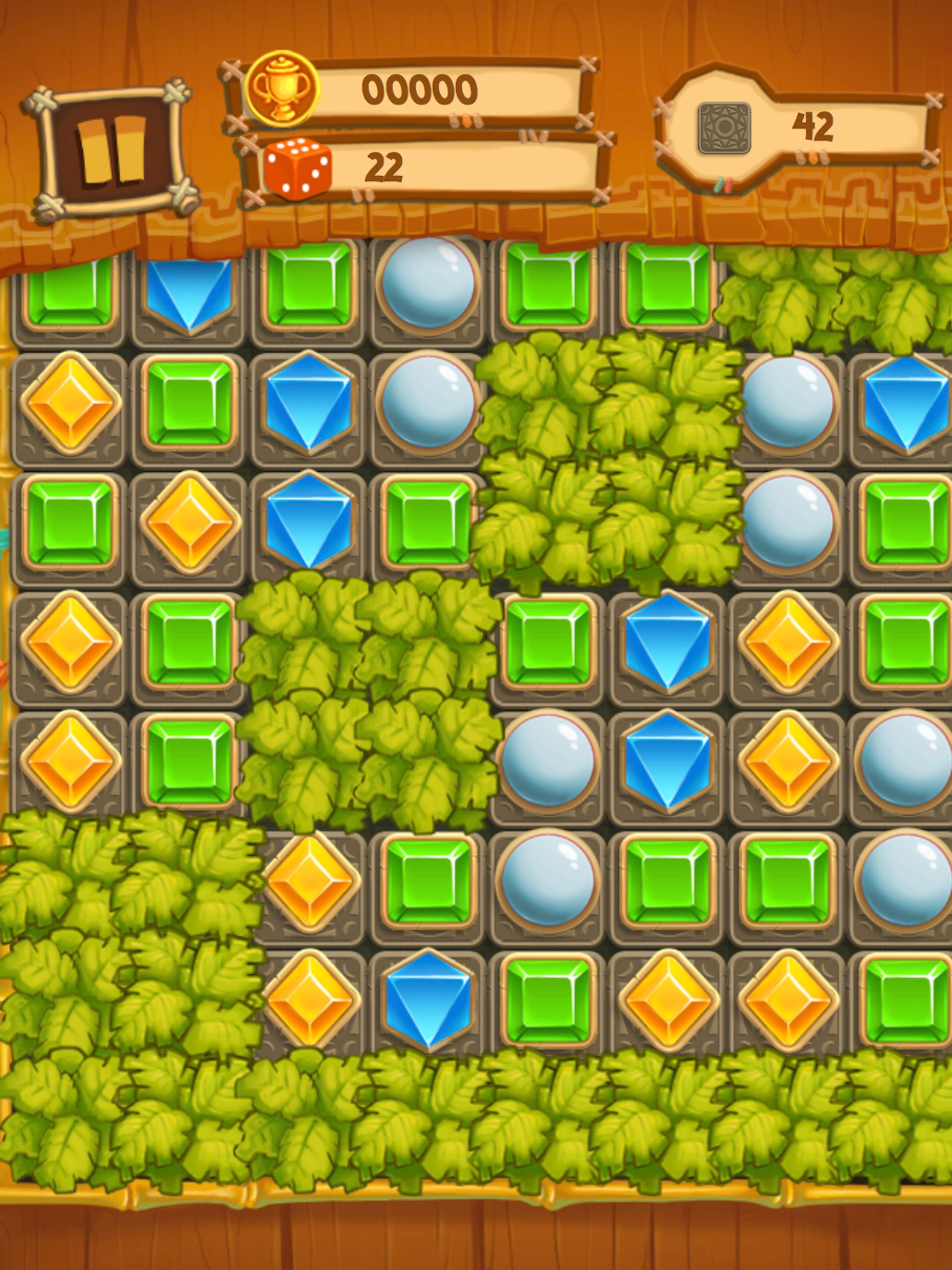 Jewel Treasure Match Puzzle