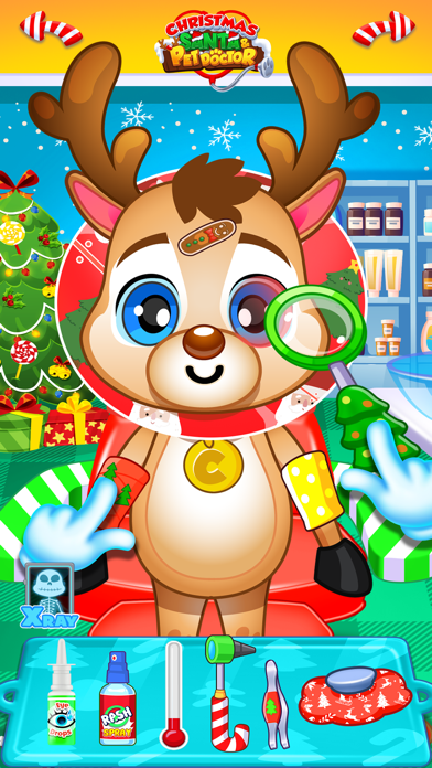 Christmas Santa Pet Doctor Vetのおすすめ画像5