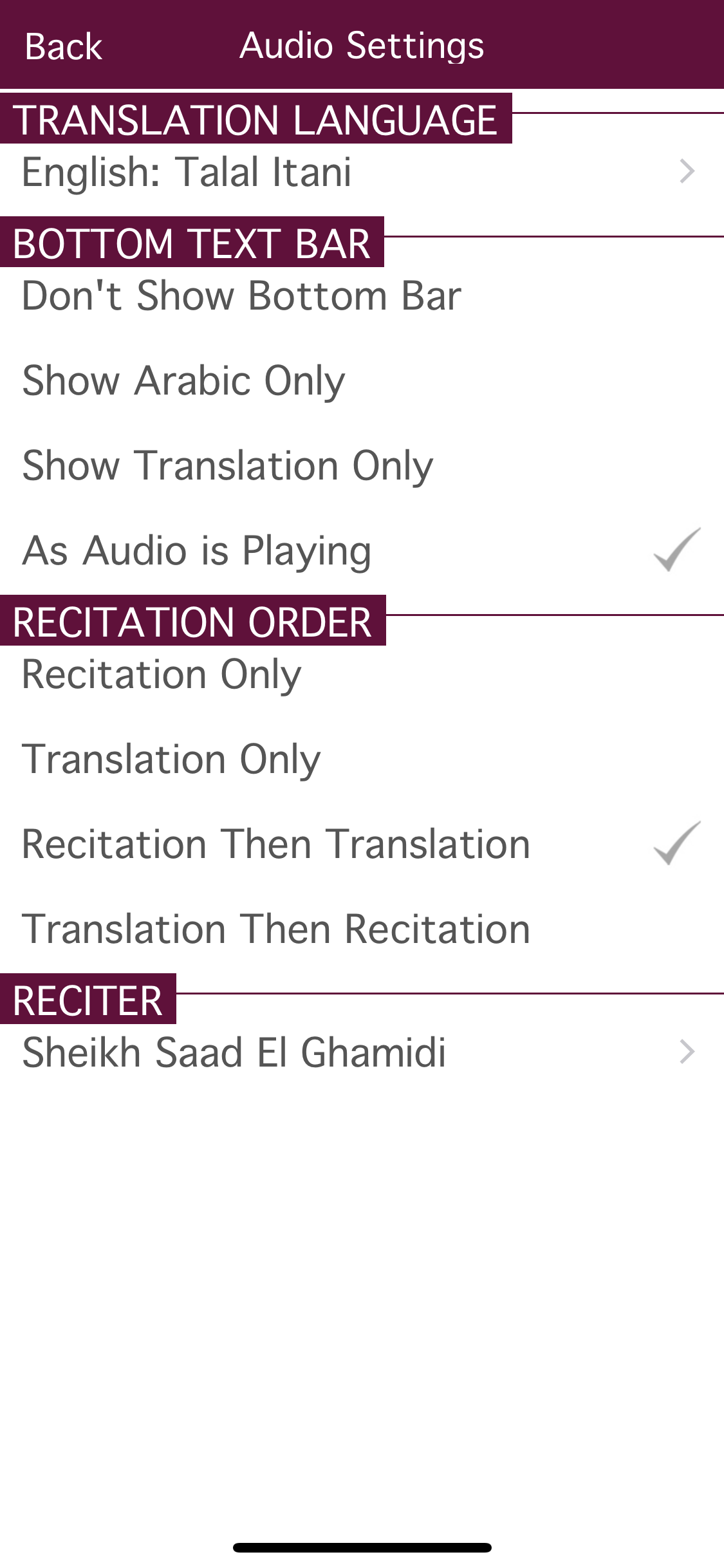 Holy Quran Listen 12 Languages