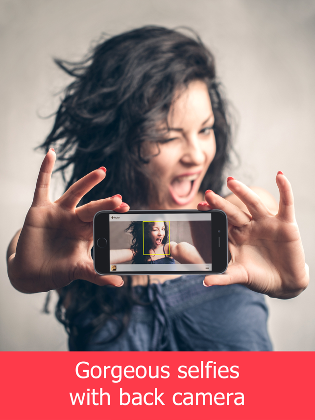 ‎SelfieX - Automatic Back Camera Selfie Screenshot