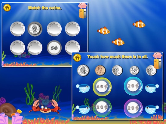 Amazing Coin(USD)- Money learning & counting games iPad screenshot 5 - Finance app