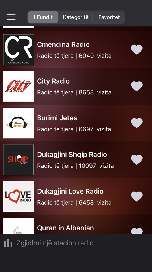 Radio Shqiptare - Radio Shqip - 4.7 - (iOS)