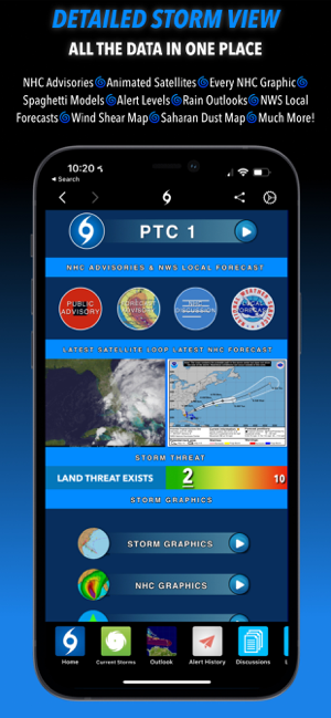 Hurricane Tracker Screenshot