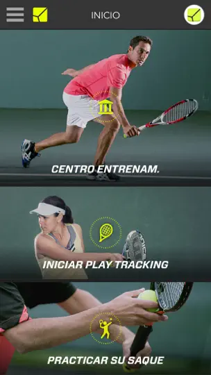 Captura de pantalla de Zepp Tennis Classic en iPhone 1