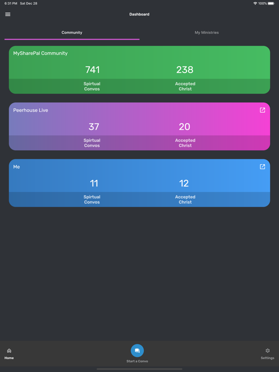 MySharePal iPad screenshot 3 - Lifestyle app