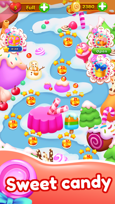 Candy Sweet Legends Match 3 Screenshot