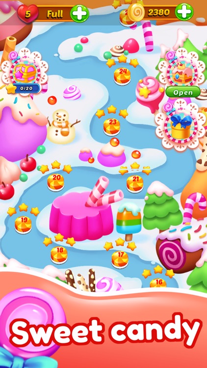 Candy Sweet Legends Match 3 screenshot-6