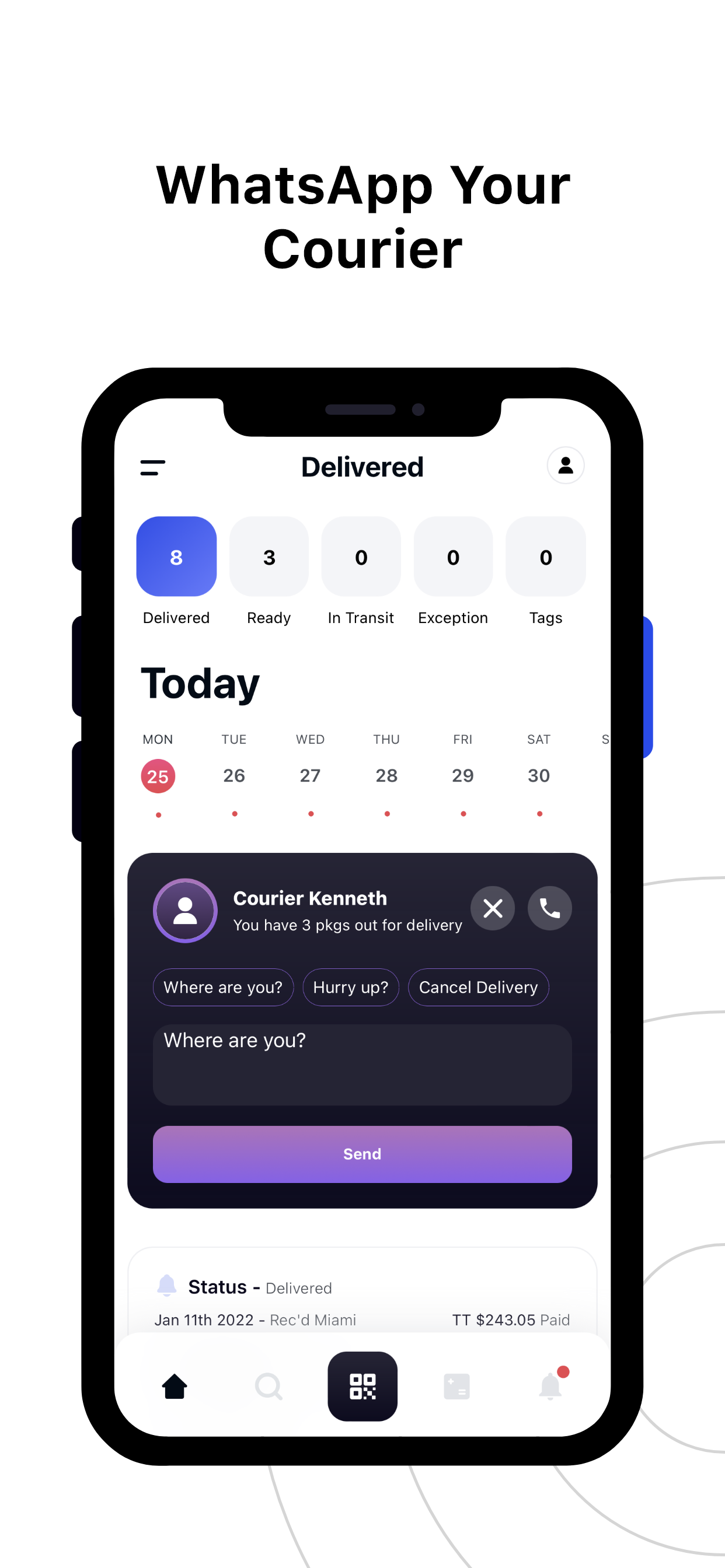 Web Source Package Tracker