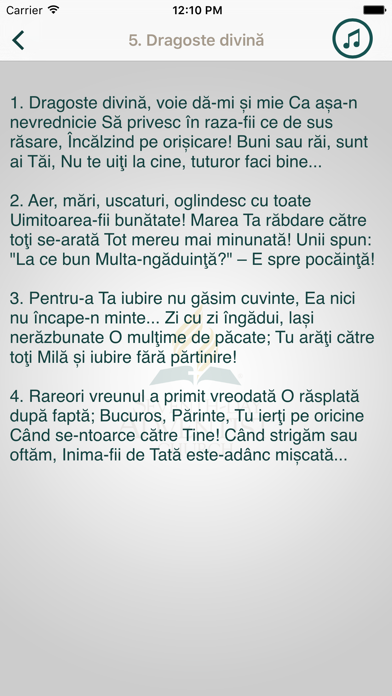 How to cancel & delete i736 Imnuri Creştine - Adventista Énekeskönyv from iphone & ipad 3