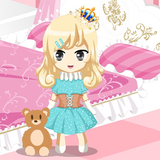 Princess Snow Doll House Design iOS App