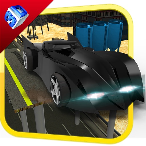 Super Bat Car Driver Simulator & Extreme Racer Sim icon