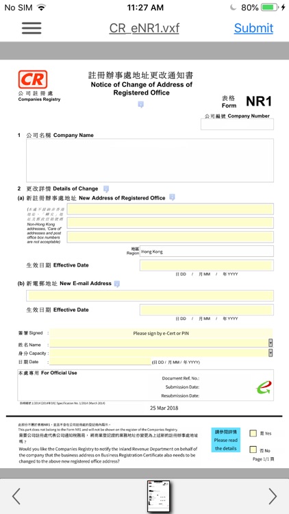 CR eFiling screenshot-3