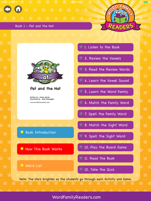 Screenshot #5 pour Word Family Readers