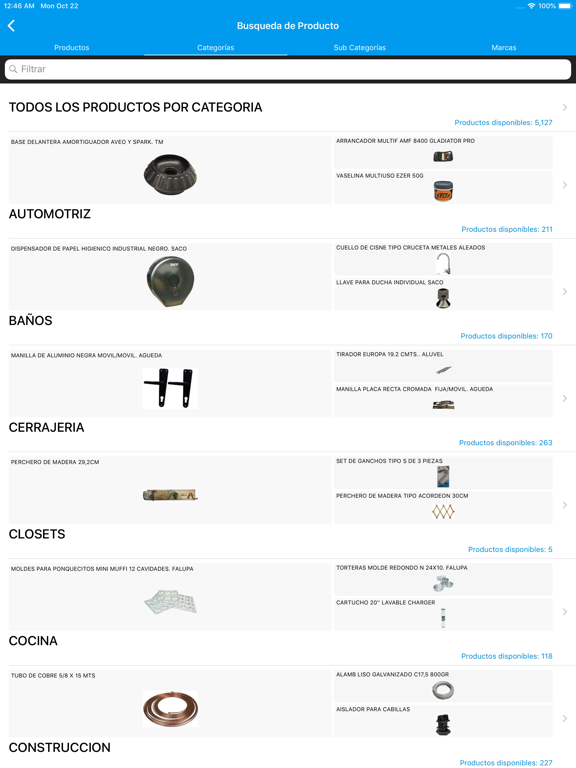 Catálogo Digital Febeca C.A. iPad screenshot 3 - Shopping app