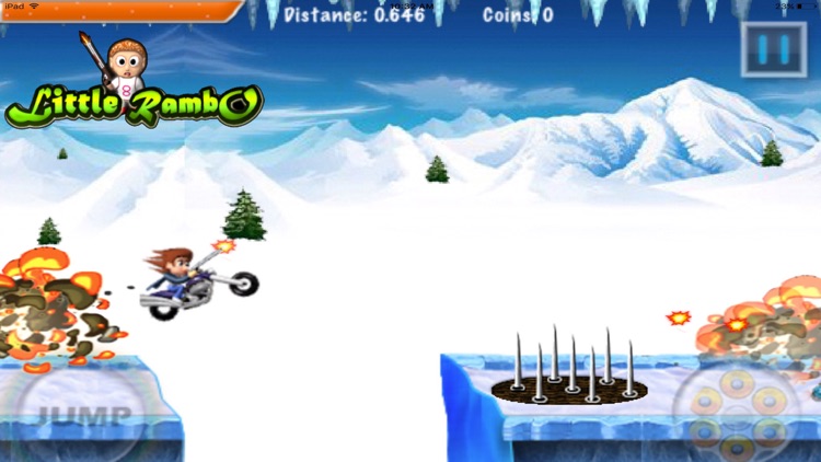 Little Rambo Shooting : Fun Kids Shooting & Racing screenshot-4