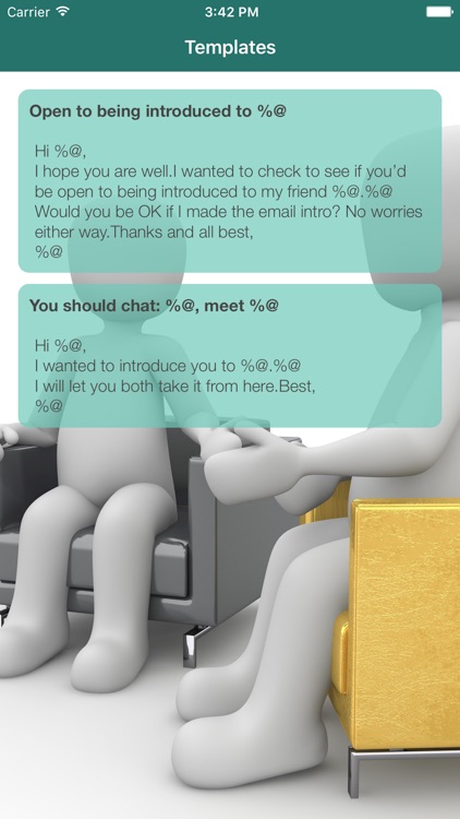 IntroApp - Introduce your partners by email