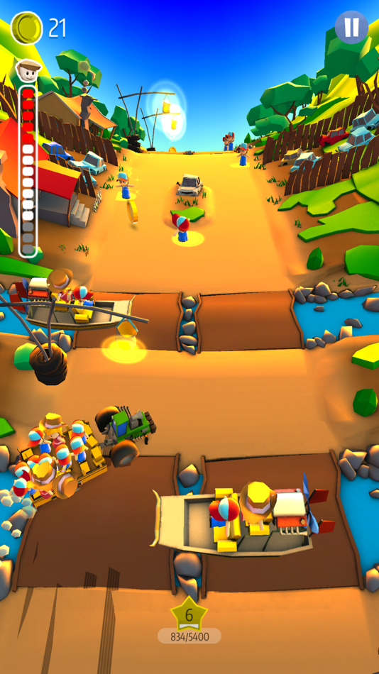 #2. Drifting School Bus (iOS) 由: Invictus