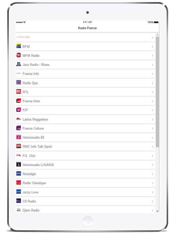 Screenshot #4 pour Radio France FM Online
