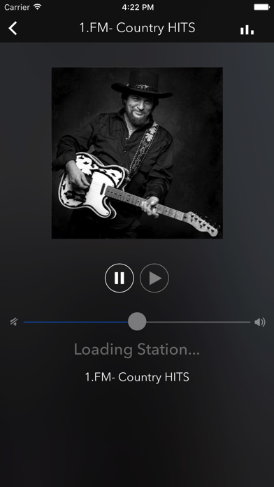 Country Music Online Radio iPhone screenshot 2 - Music app